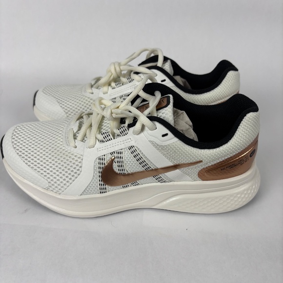 Nike, Run Swift 2, Sail White/Metallic Copper Running Shoes Sizes 7 W - 5.5 M - Picture 6 of 10